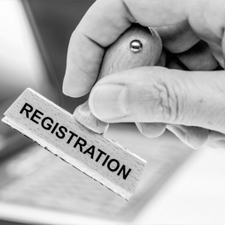 Registration with regulatory body
